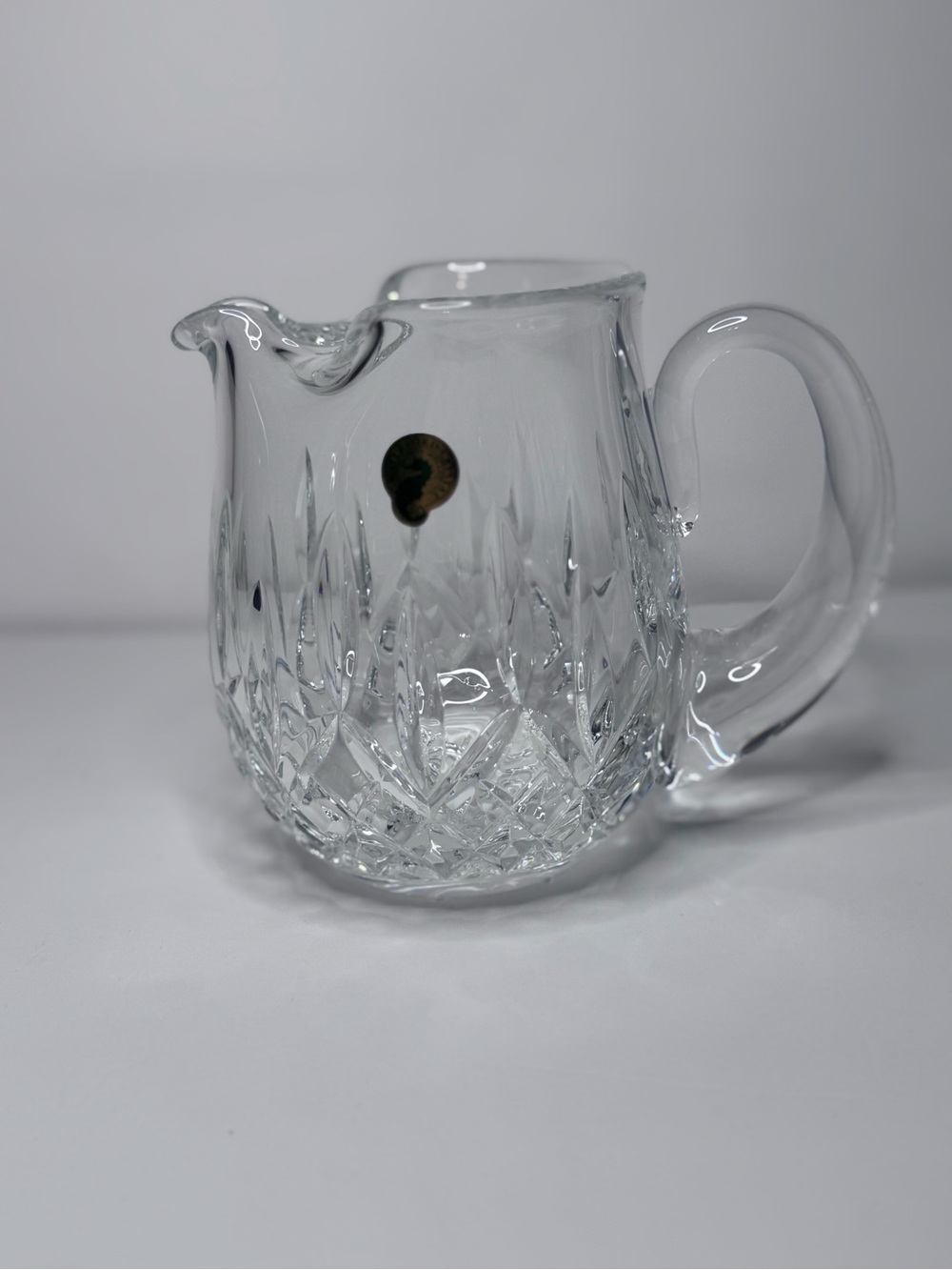 Waterford Crystal Lismore Ice Jug Clear Cut Glass Pitcher - Transparent